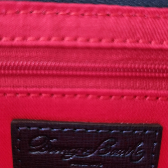 NWT Dooney & Bourke Marine Blue Saffiano Leather Wristlet/Wallet Great Gift! - Picture 13 of 15